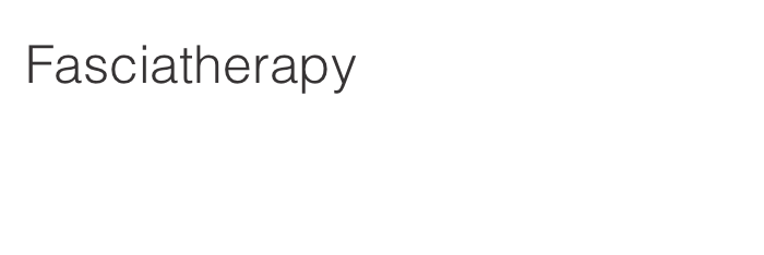 Fasciatherapy